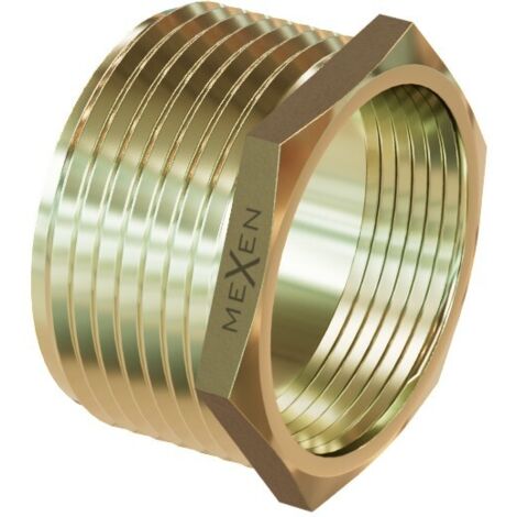 Mexen BRASS réduction en laiton 1/2 M x 3/8 F - W97407-1238 (1/2)
