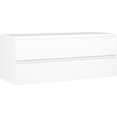 Mexen Orio armoire de salle de bain sous-lavabo 120 cm, 2 tiroirs, blanc mat - 91A10-12047-2-BFF01 (1/5)