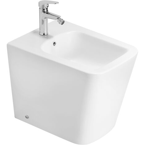 Bidet sur pied Mexen Cube, blanc - 36925000 (1/2)