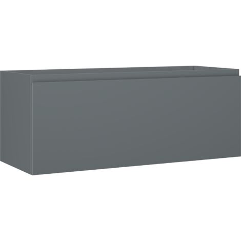 Mexen Orio armoire de salle de bain sous-vasque 120 cm, 1 tiroir, graphite mat - 91A10-12047-1-BF66 (1/5)