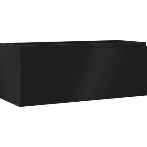 Mexen Orio meuble de salle de bain sous-vasque 120 cm, 1 tiroir, noir mat - 91A10-12047-1-BF71 (1/5)
