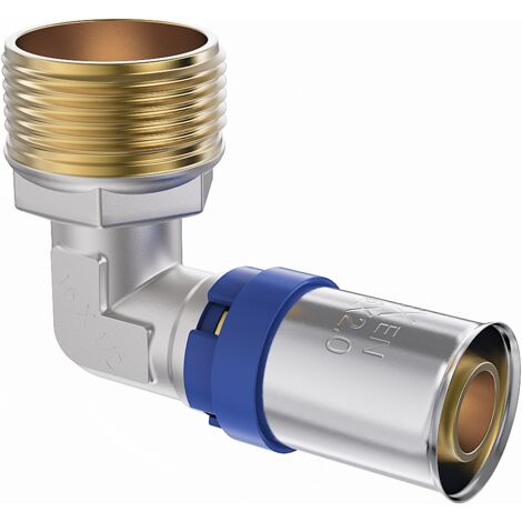 Mexen PEX-P coude à sertir, pressé PEX 16 x 1/2 GZ - W97127-1612M-00 (1/2)