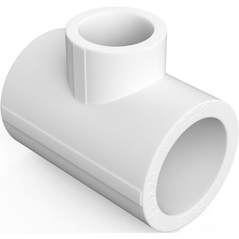 Mexen PPR té de réduction soudé pour tuyaux PPR 50 x 25 x 50, PN25 - W97331-502550-00