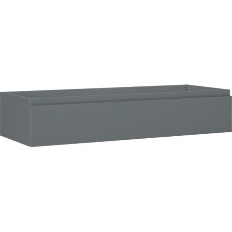 Mexen Orio meuble de salle de bain sous lavabo 120 cm, 1 tiroir, graphite mat - 91A10-12023-1-BF66 (1/5)