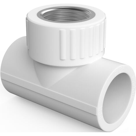 Mexen PPR té soudé pour tuyaux PPR 20 x 1/2 GW x 20 - W97332-2012F20-00 (1/2)