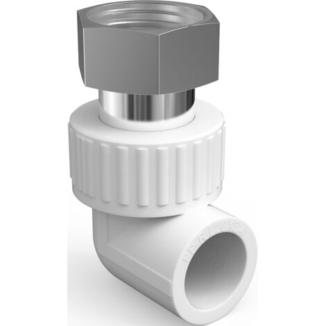 Mexen PPR coude avec demi-raccord soudé pour tuyaux PPR 32 x 1 GW - W97353-3210F-00 (1/3)