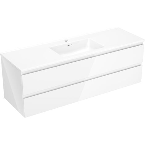 Meuble Vasque Salle De Bain Vicco Otis – Blanc – Midi – Neuf En Boîte