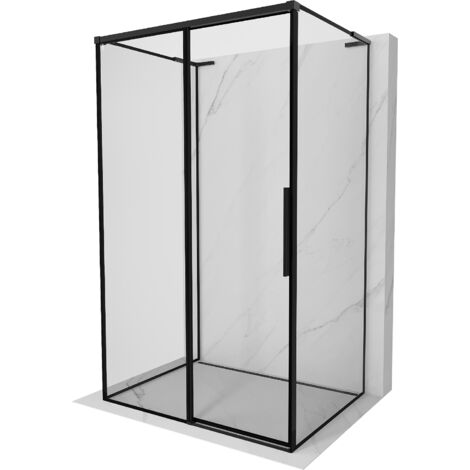 Mexen Rox cabine de douche à 3 parois coulissante 90 x 70 cm, transparent, chrome - 8C2-090-070-01-00-3S (1/3)