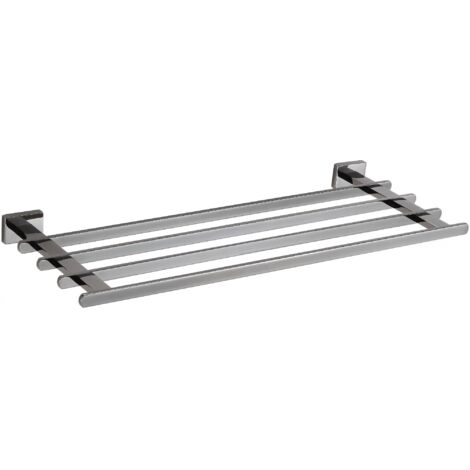 Mexen Arno étagère pour serviette, chrome noir - 7020720-73 (1/2)