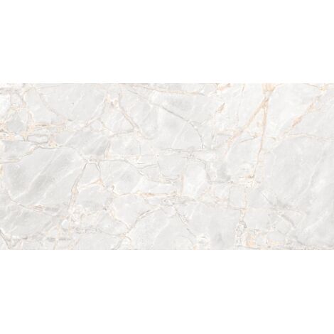 Gres cérame émaillé rectifié Mexen Rubble Bianco G1, carrelage sol-mur 120 x 60 cm, carving - TL401-120-060-00