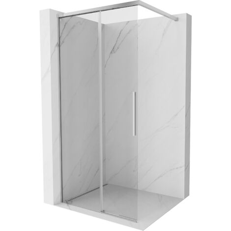 Mexen Rox paroi de douche Walk-in 105 x 200 cm, transparent 8 mm, chrome - 8C2-105-003-01-00 (1/3)