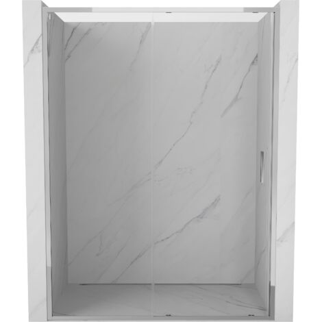 Mexen Exo portes de douche coulissantes 190 cm, transparentes, chromées - 8151-190-000-01-00 (1/3)