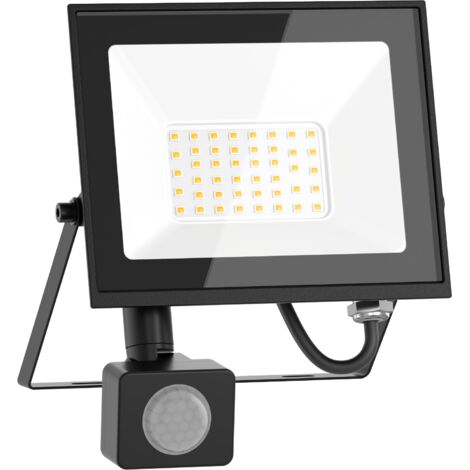 Mexen Luxpro+ projecteur LED avec détecteur de mouvement, 30W, Neutre - 4000K, 3300 lm, noir - L236-030-40-70 (1/3)