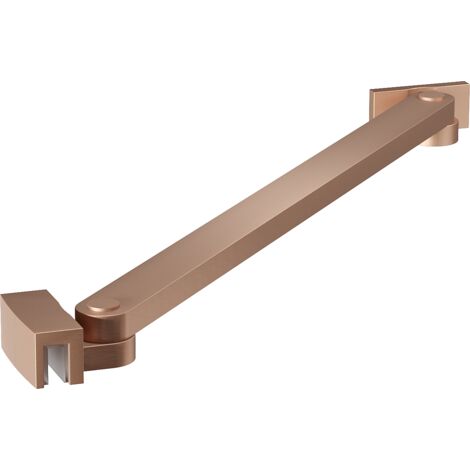 Mexen support incliné pour portes et parois de douche 6-8 mm, cuivre brossé - 830-09-65