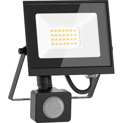 Mexen Luxpro+ projecteur LED avec détecteur de mouvement, 20W, Froid - 6500K, 2200 lm, noir - L236-020-65-70 (1/3)