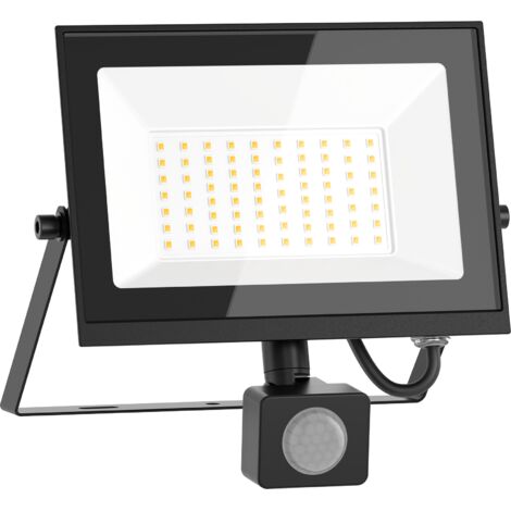 Mexen Luxpro projecteur LED avec capteur de mouvement, 50W, Neutre - 4000K, 4500 lm, noir - L235-050-40-70 (1/3)