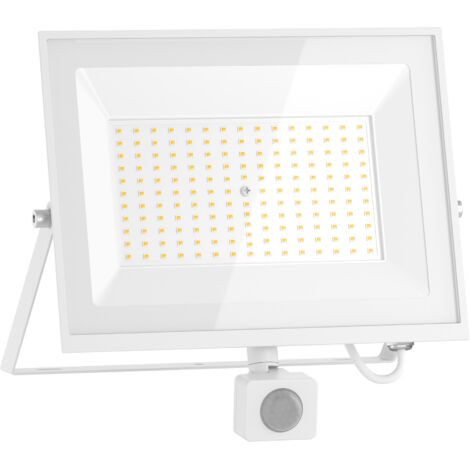 Mexen Luxpro+ projecteur LED avec détecteur de mouvement, 100W, Neutre - 4000K, 11000 lm, blanc - L236-100-40-20 (1/3)