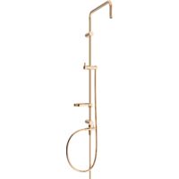 Mexen X colonne de douche, or rose - 7939199-60