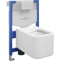 Mexen ensemble encastré WC châssis Fenix XS-F avec cuvette WC Elis, blanc brillant - 6803391XX00