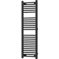 Mexen Mars radiateur de salle de bains latéral 1200 x 400 mm, 439 W, noir - W110-1200-400-00-70-S