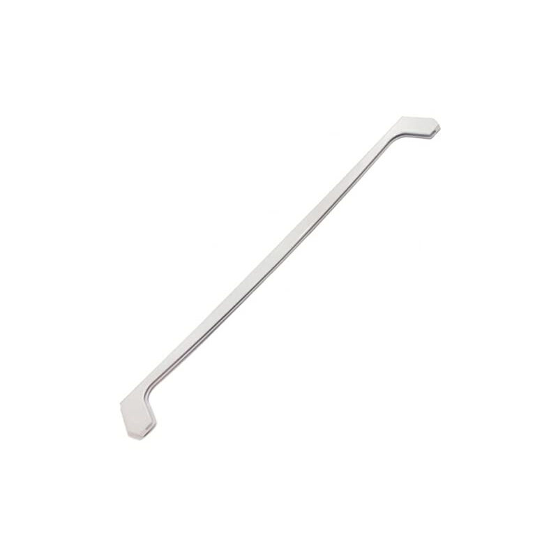 PROFILO ANTERIORE RIPIANO VETRO FRIGO 474X14 INDESIT ARISTON ORIGINALE