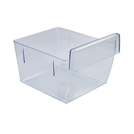 Sparefixd Cassetto Per Verdure E Insalata Per Frigorifero Zanussi, Trasparente, Altezza 186 Mm, Ricambio 2109327045
