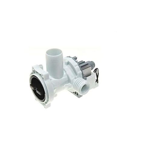 Hotpoint Ariston Indesit Whirlpool Pompa scarico con filtro per lavatrice ricambio originale C00855480 - ROSSI RICAMBI