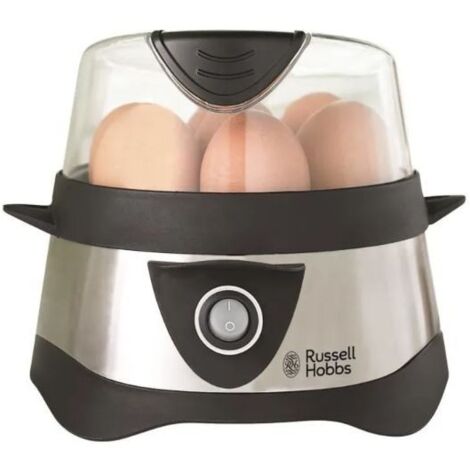 Cuoci Uova Russell Hobbs | Per 7 Uova Sode O 3 Al Vapore | Acciaio Inox, Spegnimento Auto - Foto 5