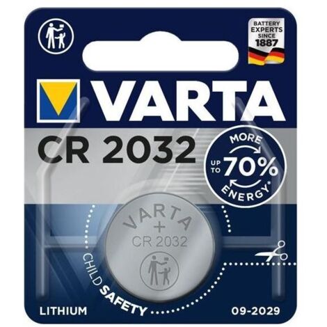 Varta - Batteria al litio - CR2032 3V Pulsante - Non ridotto - per dispositivi ad alta tech