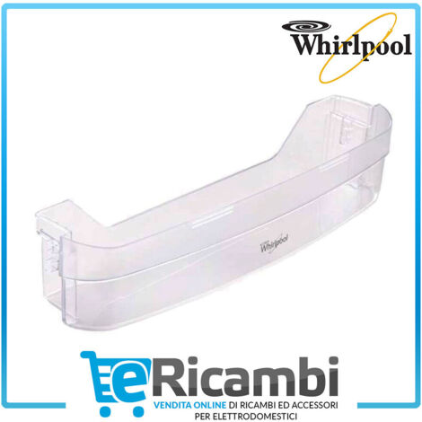 BALCONCINO PORTABOTTIGLIE FRIGO FRIGORIFERO ART WHIRLPOOL IGNIS BAUKNECHT 481241848957 RICAMBIO ORIGINALE