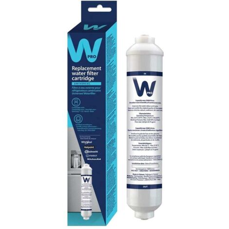 Cartuccia filtro dell'acqua 100 - Frigorifero, congelatore - WPRO - 631803662734984123 (1/2)