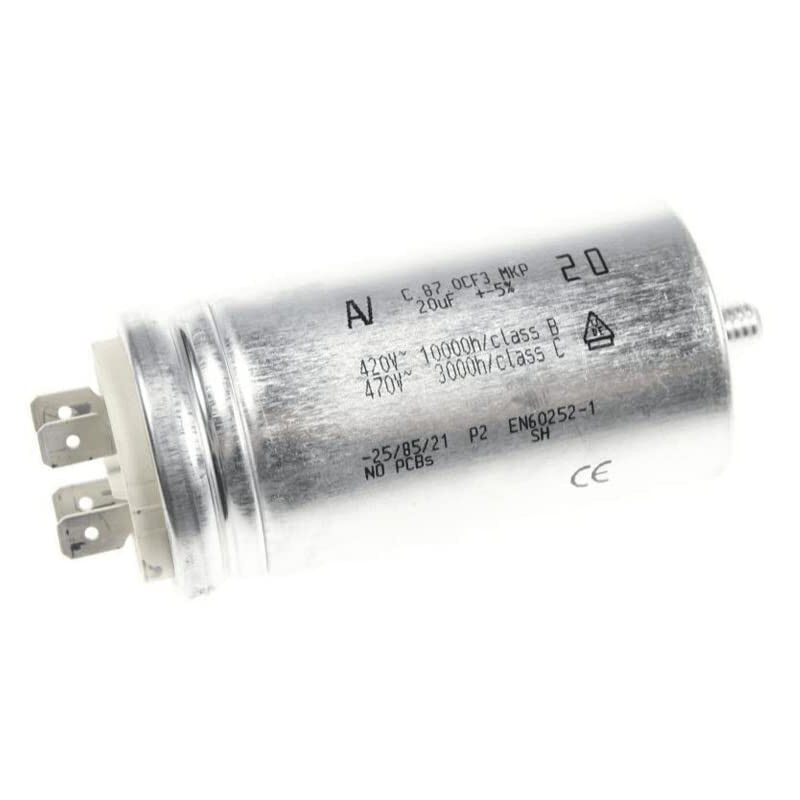 Condensatore Per Asciugatrice Beko 8uF (RAN8272987) – Ricambio Originale Compatibile Con Centinaia Di Modelli