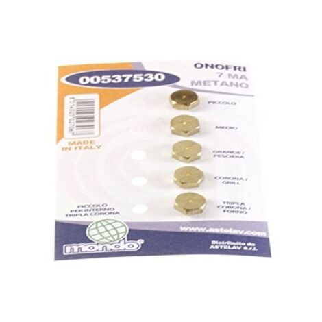 Inyectores universales de gas butano ø 7 mm para cocina multimarca 0002502