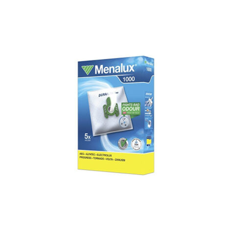 Electrolux Sacchetti Aspirapolvere Menalux 1221P Per 5 Sacchetti 1 Filtro