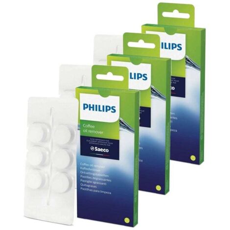 Philips Saeco CA6704/10 - Pack de 3 cajas de 6 pastillas desengrasantes de 1,6 g para cafetera (1/2)