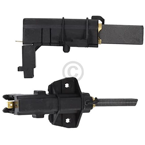 Juego de 2 escobillas de carbón compatibles con Gorenje para motor de lavadora CESET - 182366