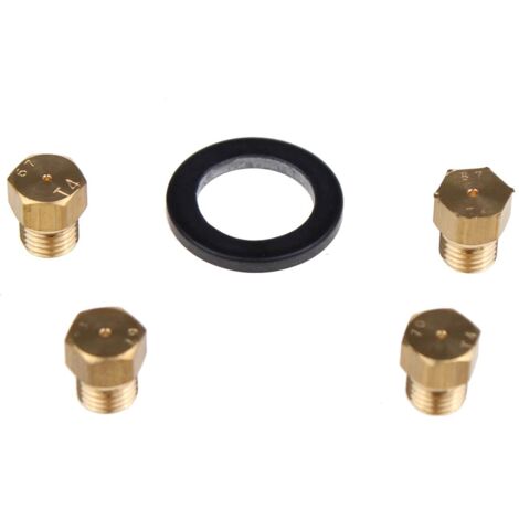 KIT INYECTORES DE GAS BUTANO PARA ESTUFA WHIRLPOOL - 481231039236