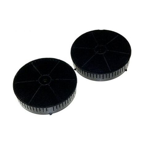 Juego de 2 filtros de carbón T57 (260890-1406) Campana 4055171138 WHIRLPOOL