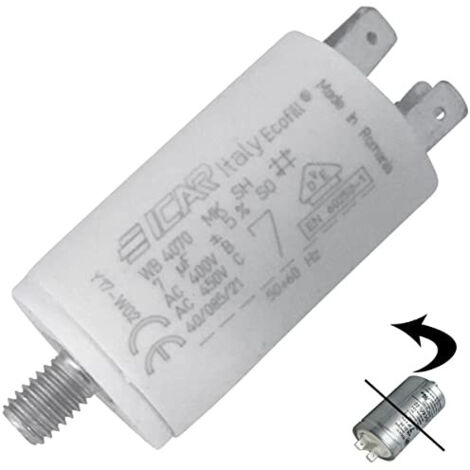 CONDENSADOR 7 MF 450 V PARA Secadora CANDY - 41039164