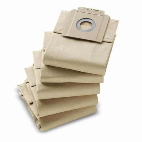 Bolsa de papel filtro x10 para aspirador KARCHER 69043330
