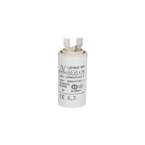 Condensador 6,3μf para campana extractora ELECTROLUX 50286283002
