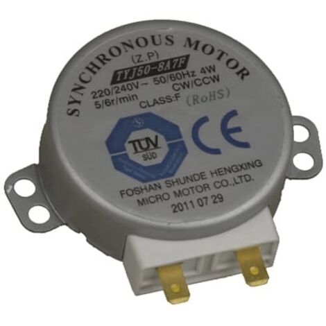 Motor giratorio tyj50-8a7f para microondas Whirlpool
