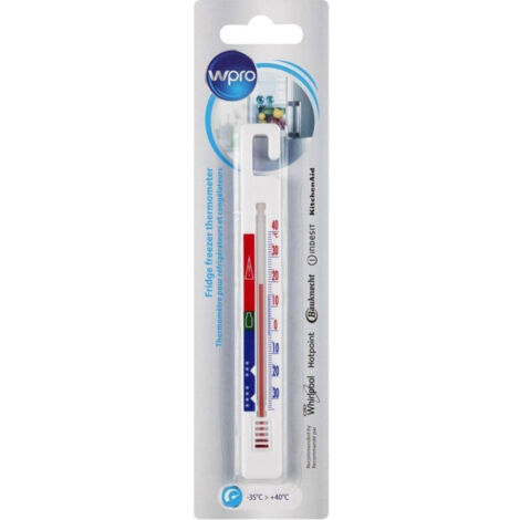 Wpro - termómetro en blíster (-35ºc hasta +40ºc) para frigorífico - 484000008621 - 8015250577501