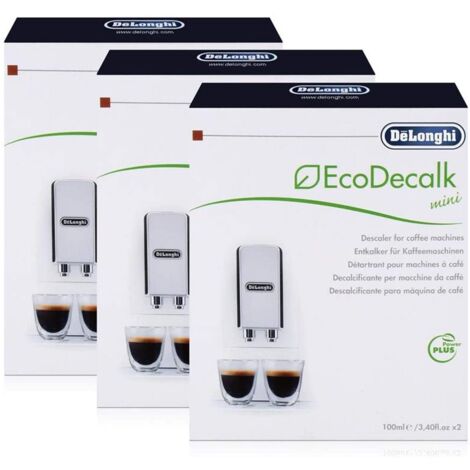 3 descalcificadores Delonghi (2 de 100 ml) DLSC200