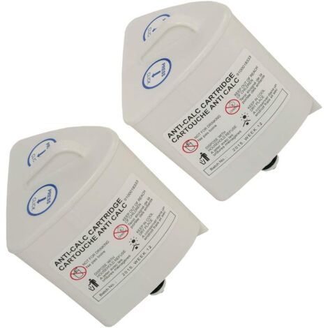 Juego de 2 cartuchos antical para generador de vapor SIMPLY y PURELY Tefal - Moulinex