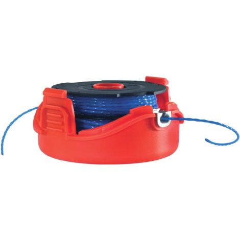 Bobina de 2 x 6 m de Hilo de Nylon Reflex Plus, hilo de 1,5 mm para desbrozadoras Black & Decker
