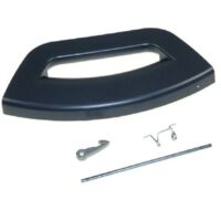 Tirador de puerta para lavadora Hotpoint - Ariston gris futura 482000031820