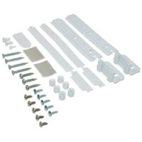 KIT FIJACIÓN PUERTA INTEGRADA + SISTEMA CORREDERO PARA FRIGORÍFICO WHIRLPOOL