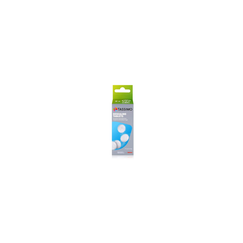 Entkalkungstabletten Für Bosch TASSIMO – 4 Tabletten Für 2 Anwendungen, Inkl. Reinigungsbürste