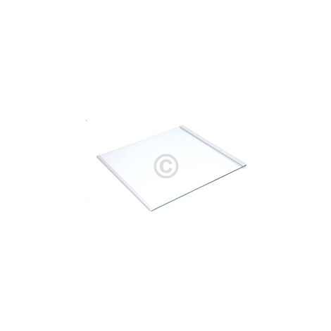 Glasschale kompatibel mit LG AHT74413808 325 x 309 mm mit Stangen für den Kühlschrank